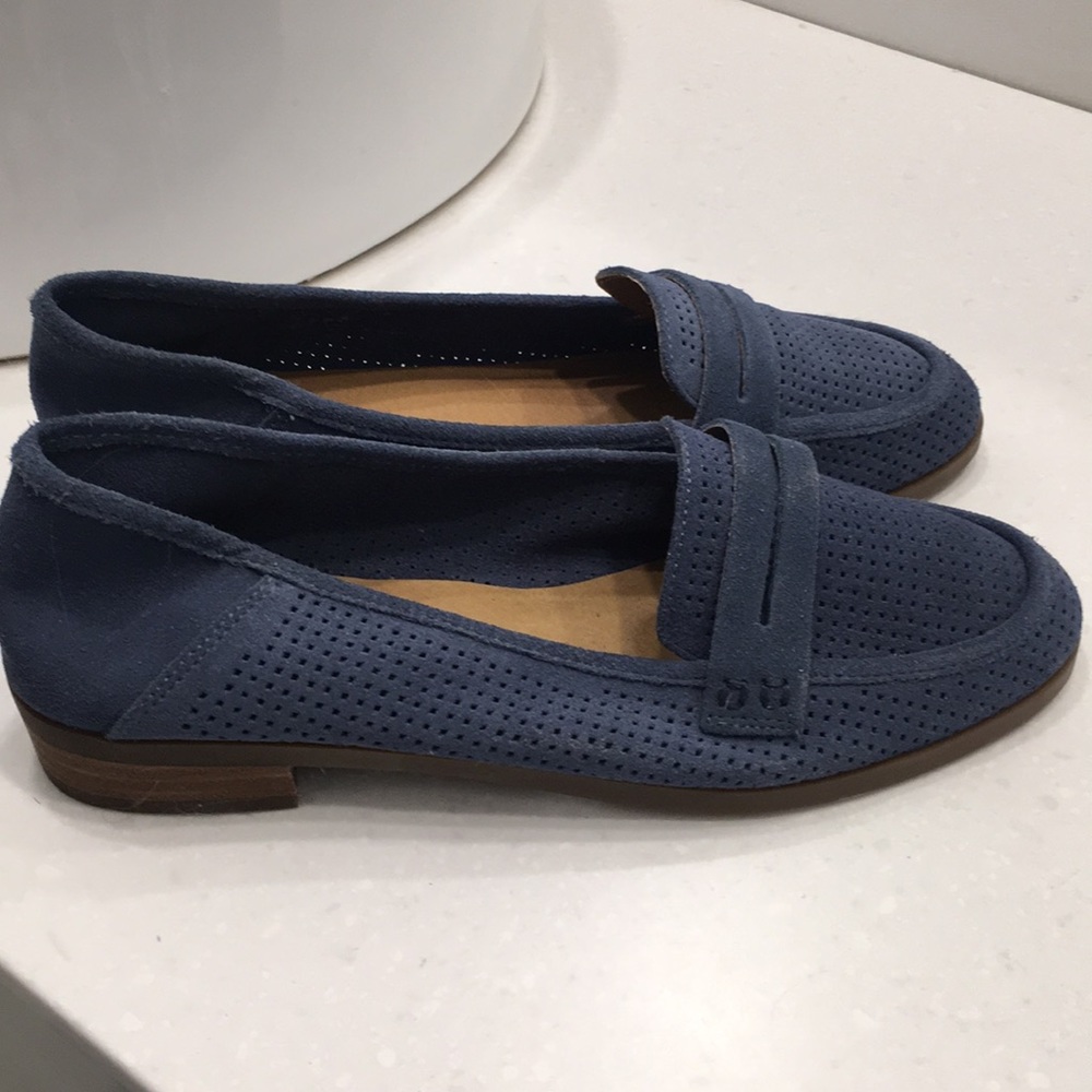 Lucky Brand Blue Loafers